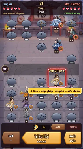 Vừa ghép: cấp ghép 2