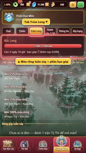 Tab Trảm Long: máu Hắc Long, phần bạn góp