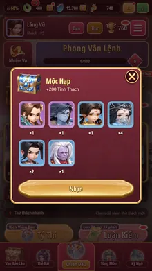 Bước 4: nhận quà thành công